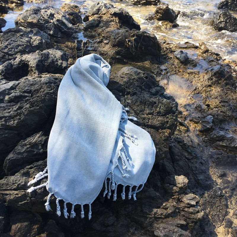 Cotton Ultra Light Bath Towel, Light Gray