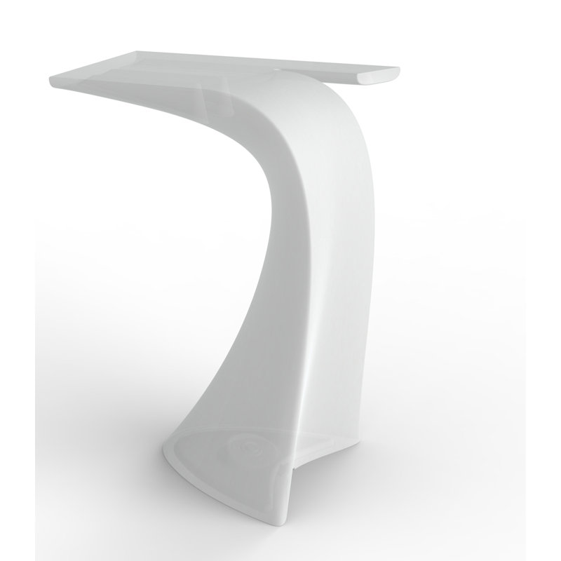 Wing Plastic Bar Table, Ice