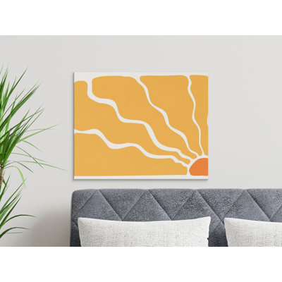 Richert 1 Piece Wrapped Canvas Wall Art Set