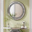 Miroir rond en cristal 33,46 "(85cm)