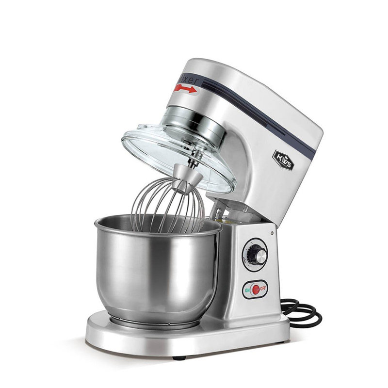 KWS Commercial 575W Stand Mixer, 5 Quarts Heavy-Duty for Restaurant/Bakery /Tea Shop/Coffee Shop