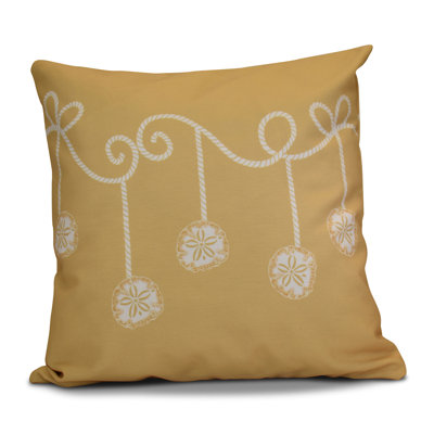Coastal Christmas Square Pillow Cover & Insert