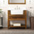 Pompierie 36'' Single Bathroom Vanity with Ceramic Top