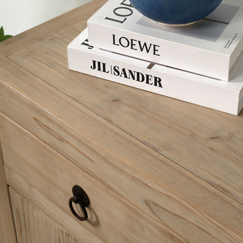Solid Wood Accent Cabinet