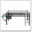 Lit mezzanine avec bureau Gaming, DEL