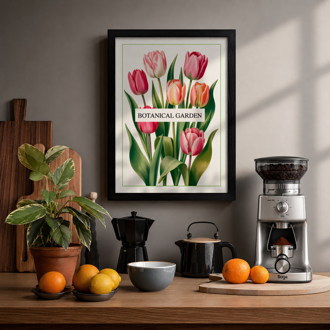 Garden Botanical Framed Art Print