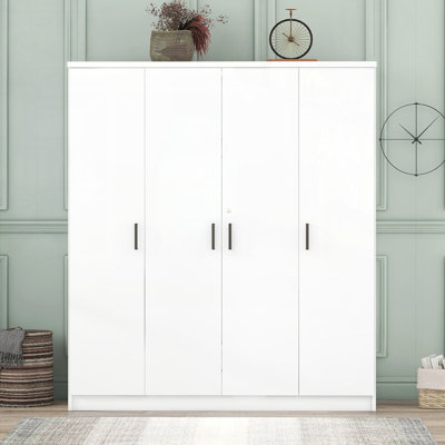Armoire 4 portes avec 1 tiroir
