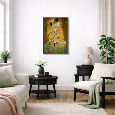 Célèbre œuvre d'art «The Kiss» par Gustav Klimt