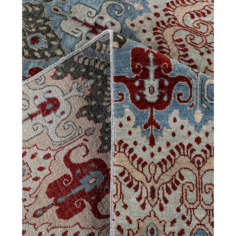 Overdyed One-of-a-Kind 7' 10" X 10' 1" Hand Knotted Area Rug