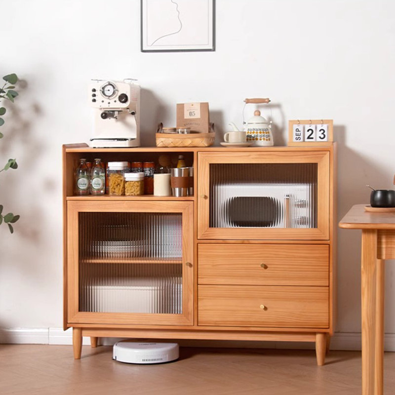 Armoire d'appoint en bois massif