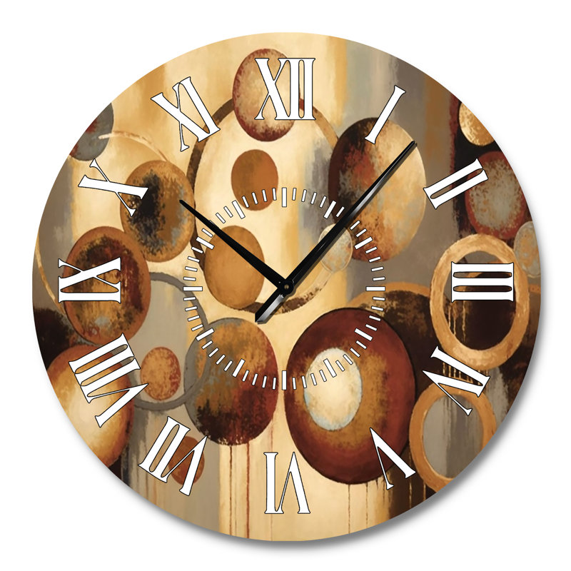 Horloge murale Aged Barrel Universes III, Grand