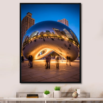 " Iconic Chicago Skyline II "