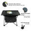 Table de camping pliante en aluminium
