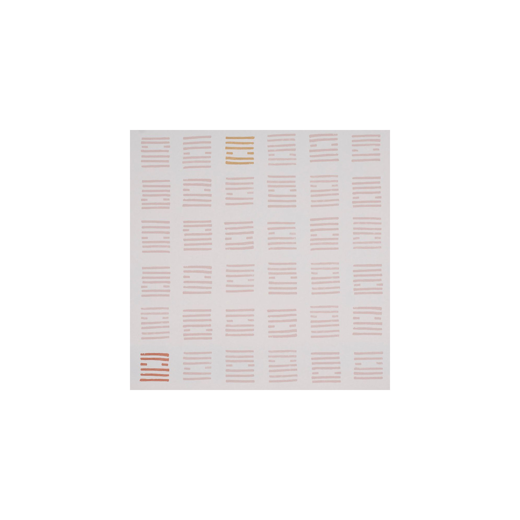 Schumacher x Caroline Z Hurley Tiasquam Wallpaper, Blush