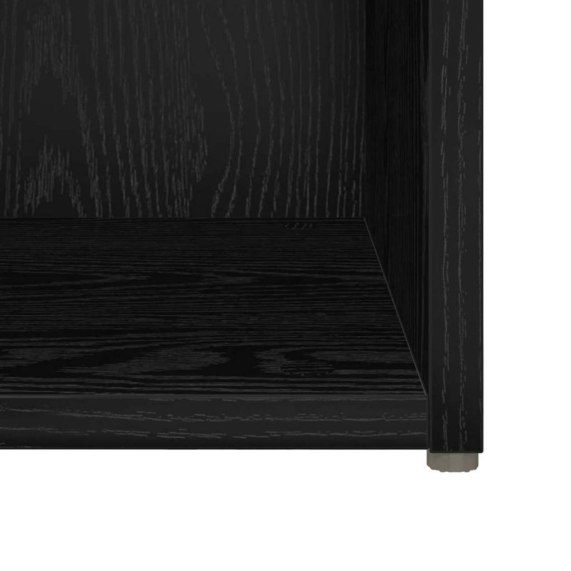 TV Cabinet Set 6 Pcs 37 X 35 X 72 Cm, Black Oak