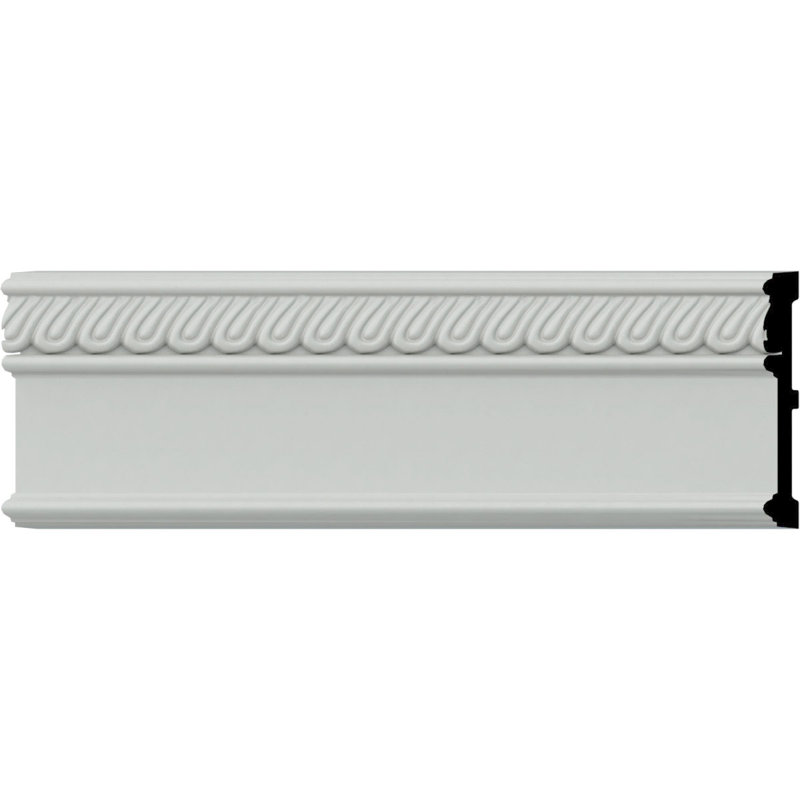 Rail de chaise Orléans H 4 3/8 po x P 5/8 po x L 94 1/2 po (répétition 1 po)