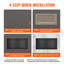 Jakirria Stainless Steel Wall Bathroom Storage Furniture Set