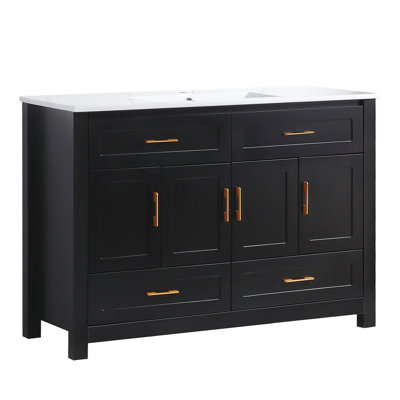 Ensemble de meuble-lavabo 48 po avec lavabo en céramique