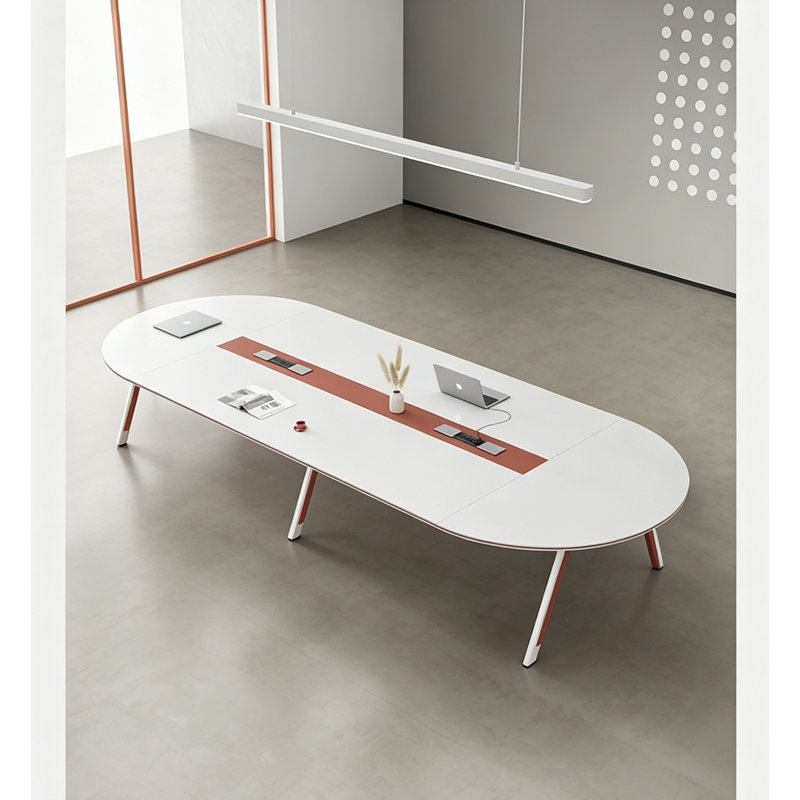 Table de conférence extra longue pour plusieurs personnes, H 29,5 po x L 110,2 po x P 47,2 po