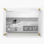Clear UV-Grade Acrylic Modern Floating Picture Frame - Gold-811439040-812192285