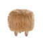 Shelva Solid Wood Accent Stool