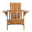 Melida Acacia Solid Wood Outdoor Adirondack Chair-357800628