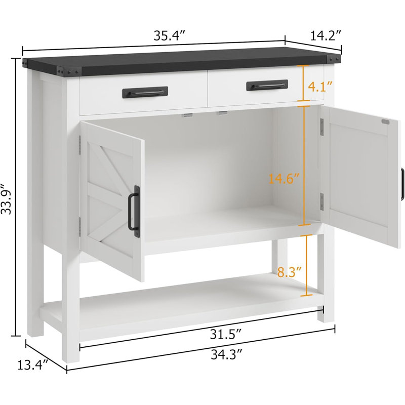 90cm Console Table