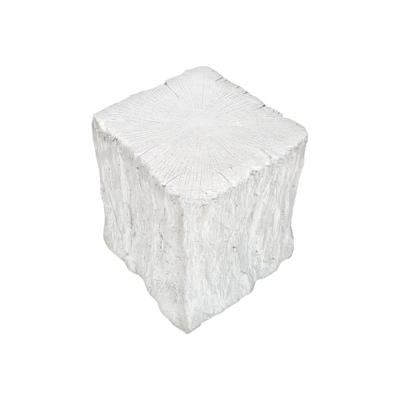 Table d'appoint, h 25 po, intérieur ou extérieur, bout, table de chevet, table d'appoint, carré, salon, chambre à coucher, contemporain, moderne