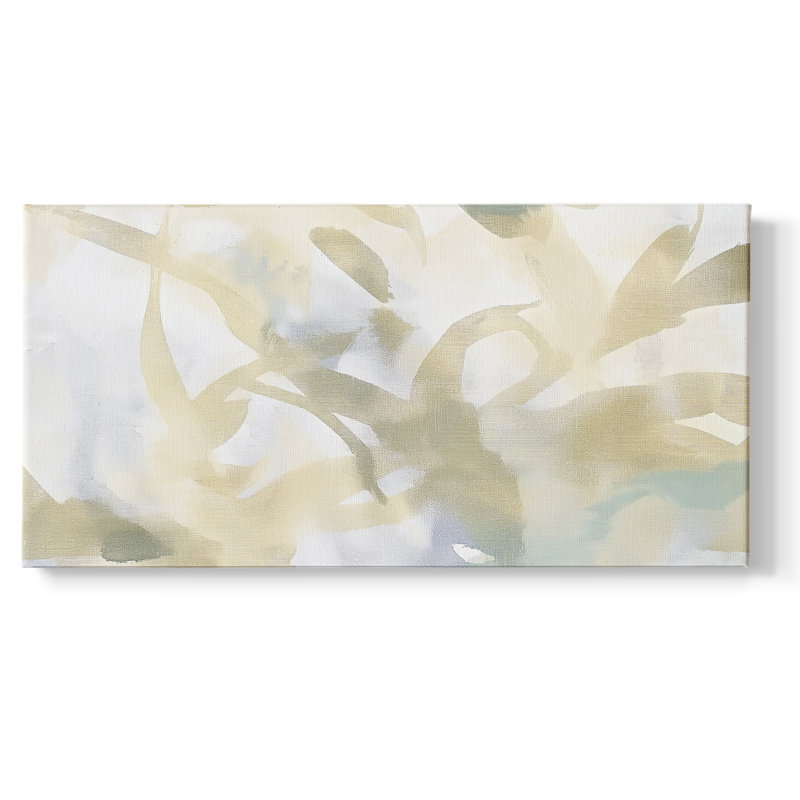 Abstract Series 9 #XXI-Gallery Wrapped Canvas, 16" H x 32" W