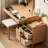 Makeup Vanity with mirror,6 drawers
