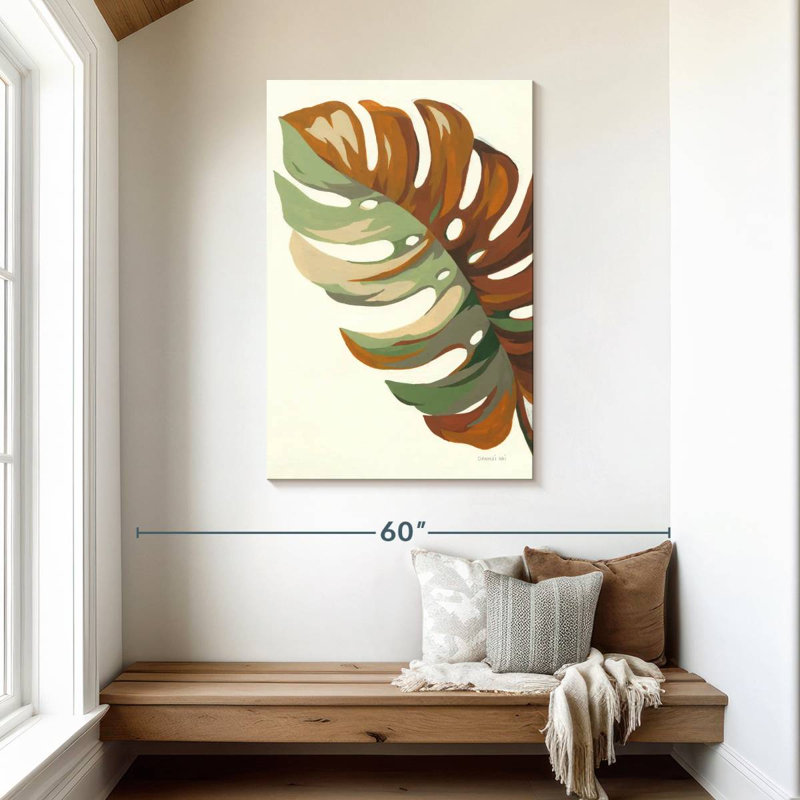 Harnek Retro Big Leaf, 45" H x 30" W