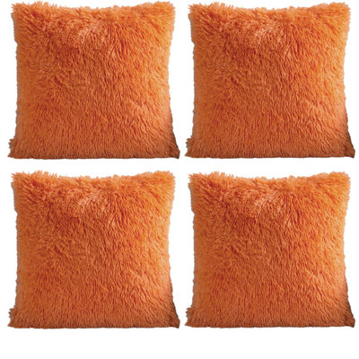 Faux Fur Throw Pillow