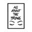 All About The Brows by Amanda Greenwood - Print on Canvas-1363044431-1363044430
