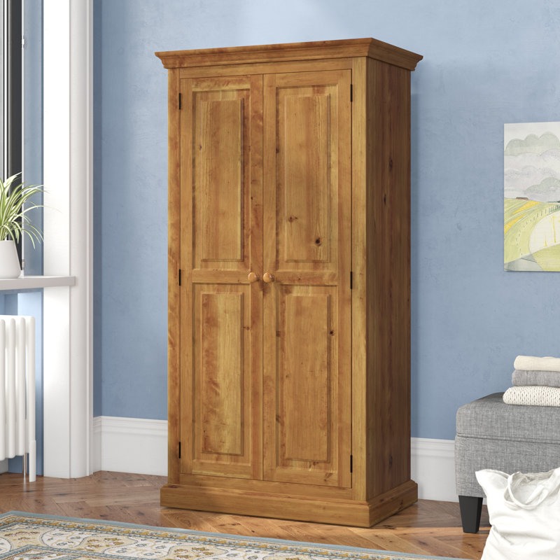 Hendon 2 Door Wood Wardrobe