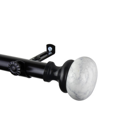 Adjustable Single Curtain Rod