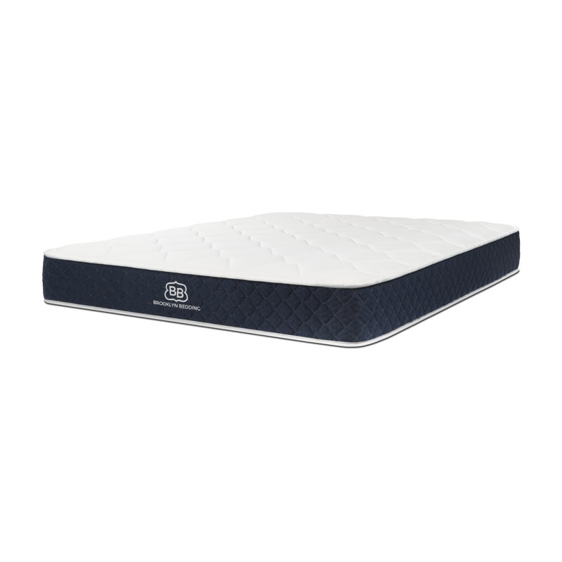 Brooklyn King 10" Firm Hybrid Mattress with Cooling Cover