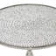 Table d'appoint en aluminium et aluminium