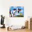 «Cow» par Artpoptart, art mural sur toile-551273898
