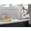 Robinet de cuisine en nickel brossé Cassidy Touch, robinets de cuisine avec douchette rétractable, robinet d'évier de cuisine, technologie Touch2O, acier inoxydable Lumicoat-50567596