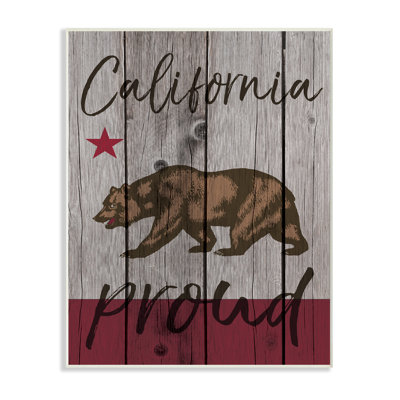 « california fier typographie », impression