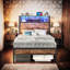 ??Smart Twin Bed with USB Ports & Storage - No Box Spring Needed?