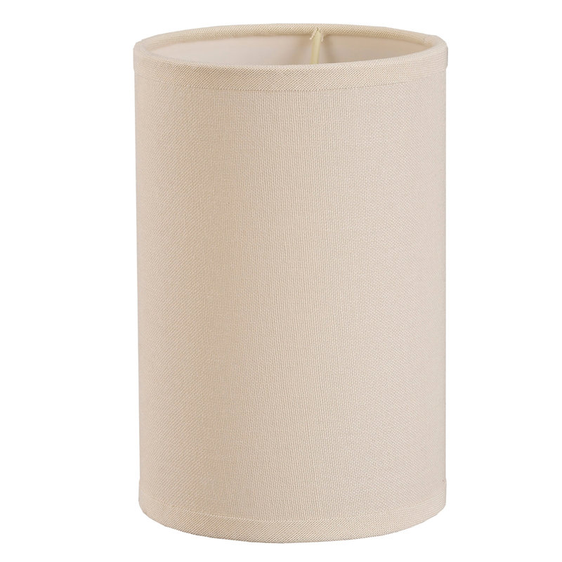 20.5cm H Polyester Empire Lamp Shade ( Clip On ) in Cream