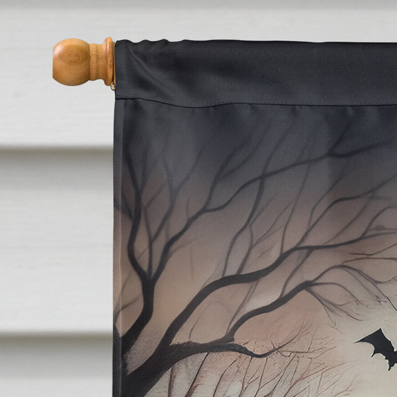 Drapeau de la maison d'Halloween de Poméranie