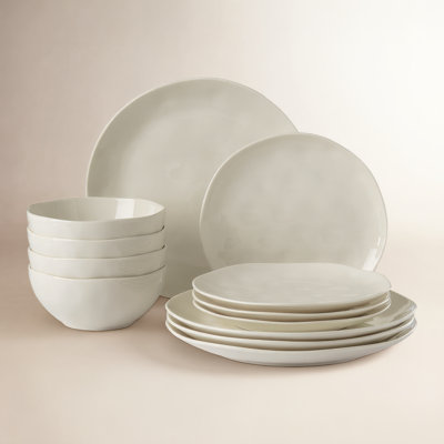 Bay Colours 12-Piece Dinnerware Set