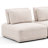 Aukeem 37'' Wide Extendable Armless Chair-877825153