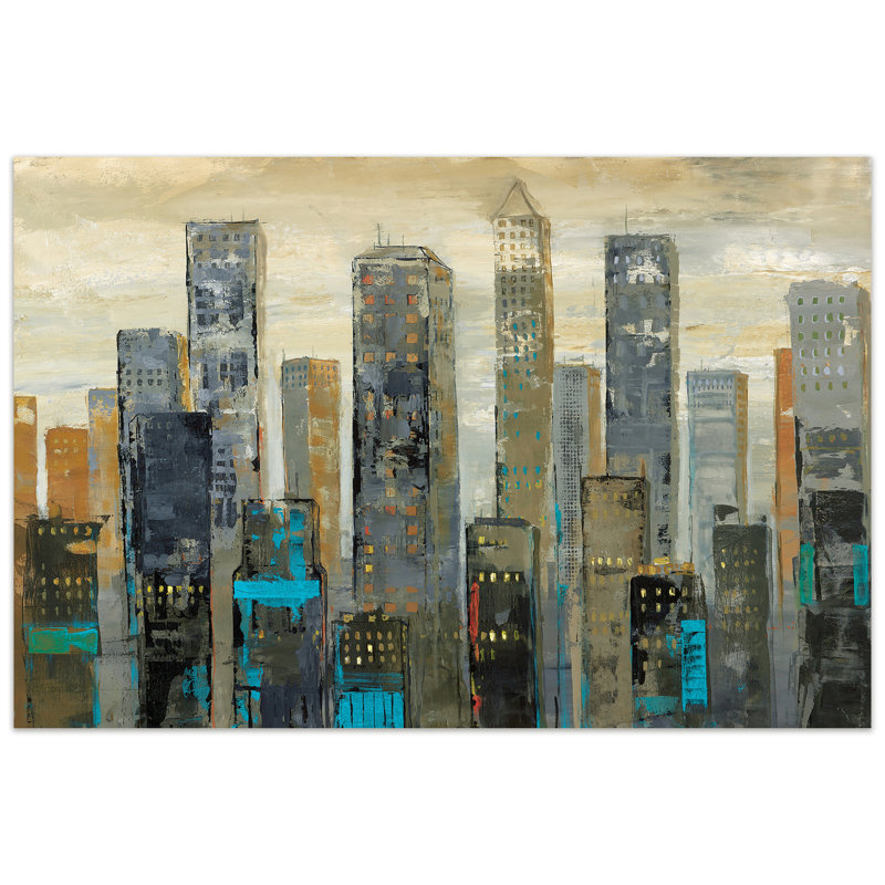 " Urban Lights I " Acrylic Print