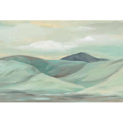 Mint Hills Crop by Silvia Vassileva - Painting