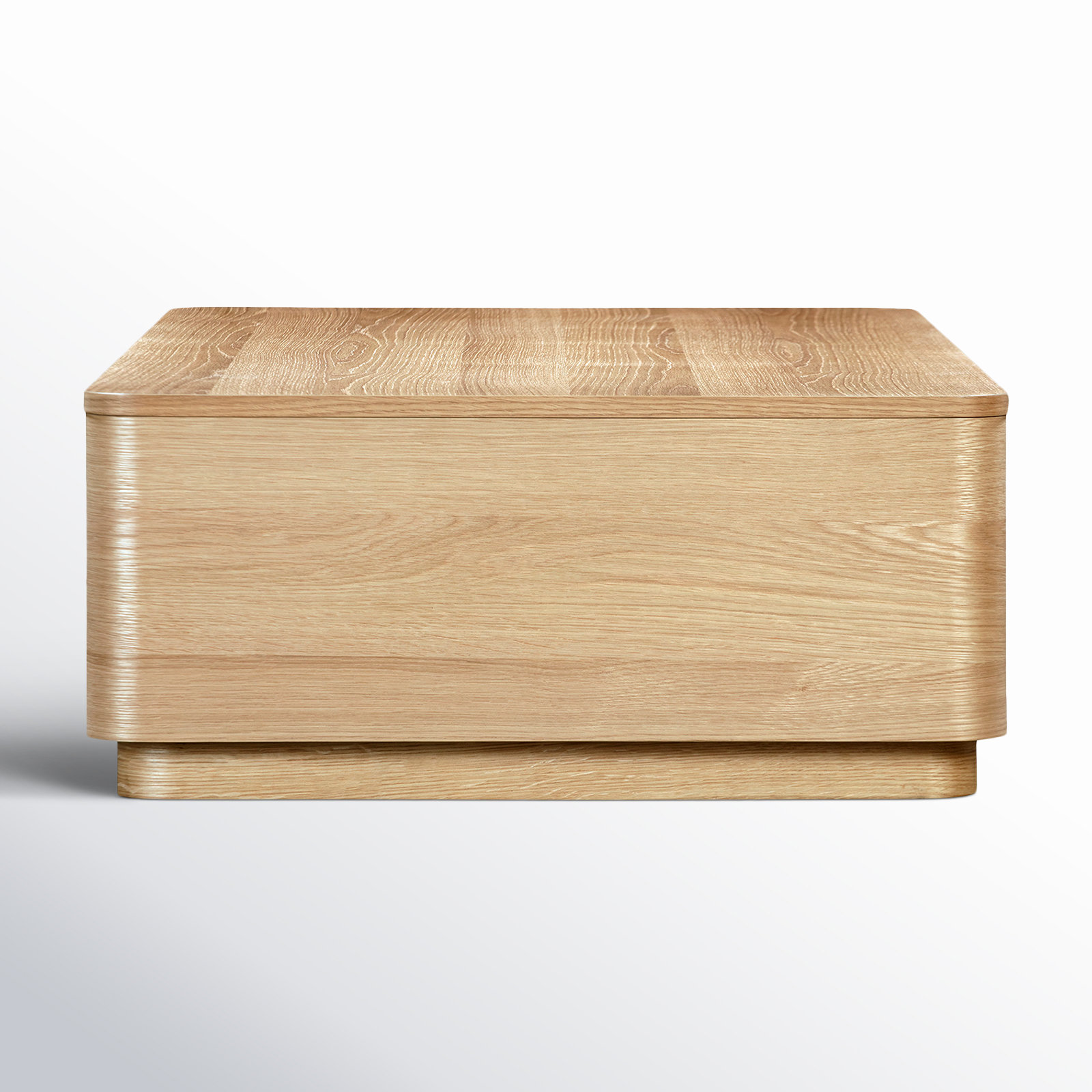 Mille 55" Coffee Table with Storage, Oak