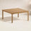 Alyisa 59" Eucalyptus Patio Dining Table