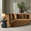 Causeuse en velours Alder-105511601